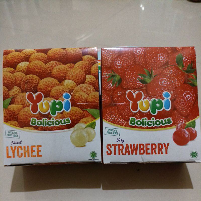 

Yupi Bolicious box isi 24 pcs