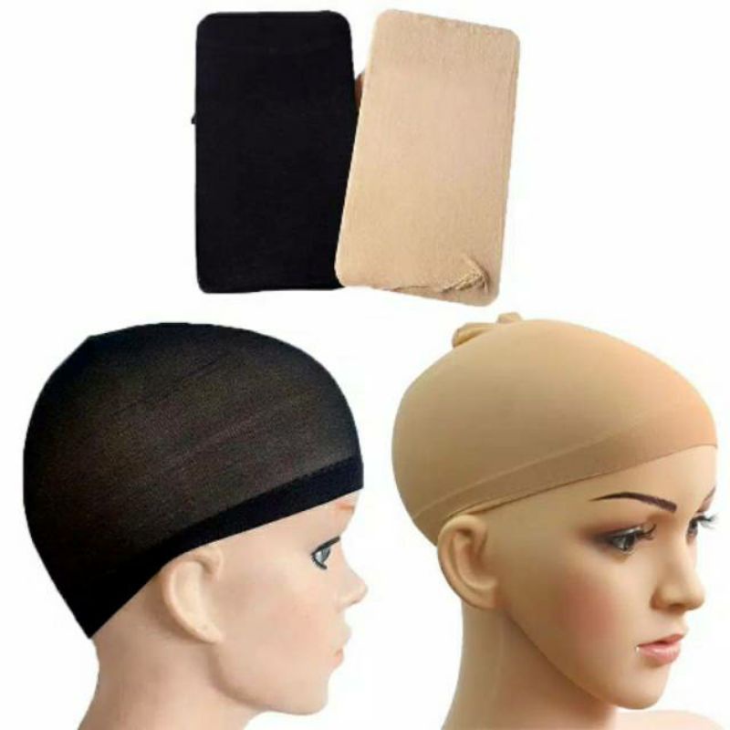 Wig Cap Hairnet untuk Pakai Wig Model Stoking Tanpa Kemasan