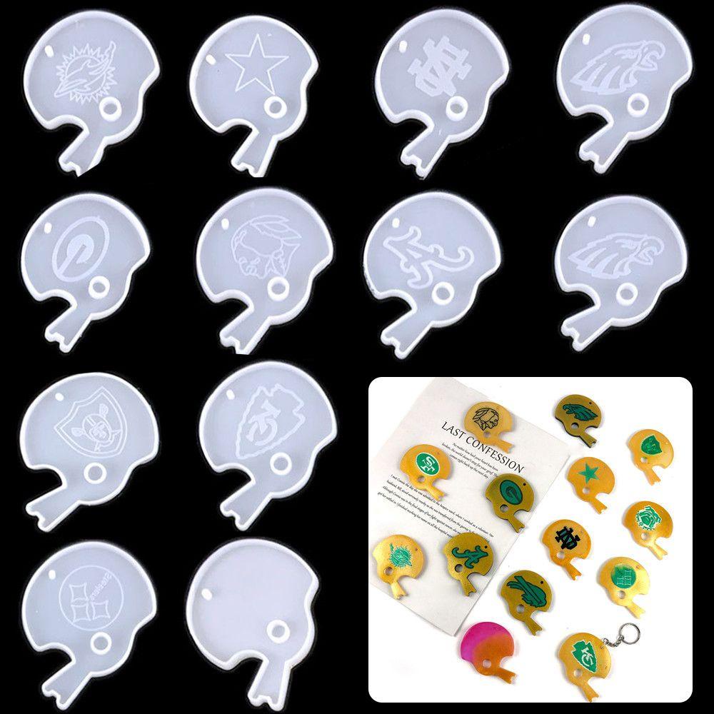 R-flower Helm Cetakan Resin Kerajinan Permen Coklat Clay Mold Alat Membuat Perhiasan