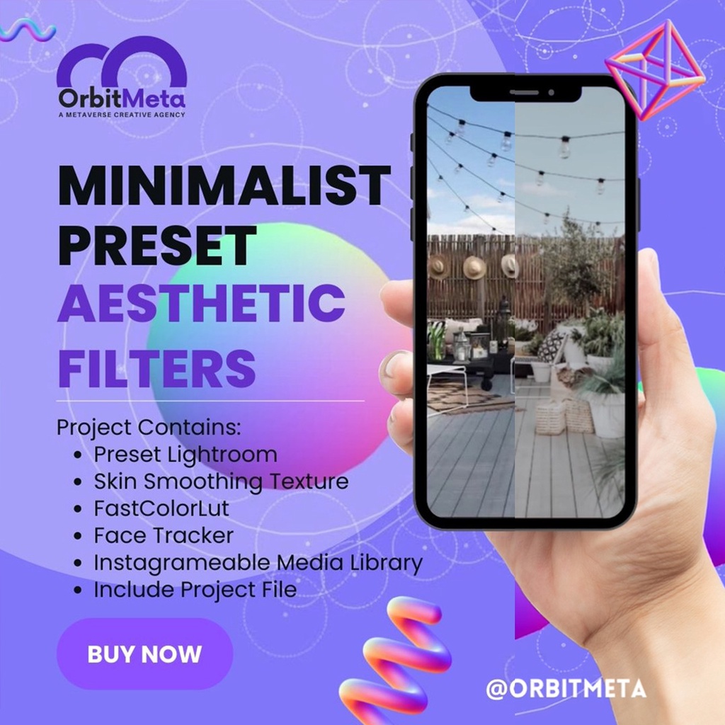 Jual FILTER INSTAGRAM MINIMALIST / Filter Unik Instagram / Filter