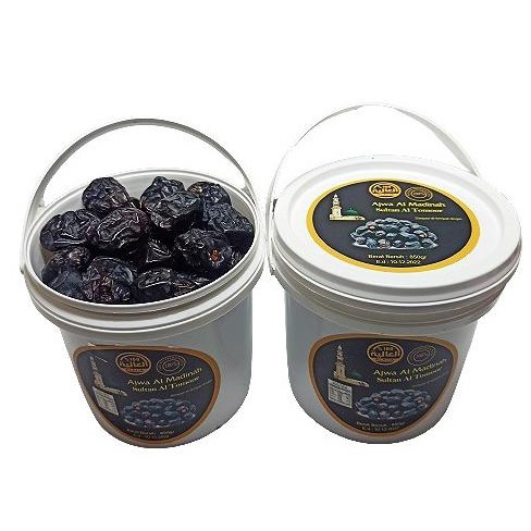 

TERLARIS Kurma Ajwa Ember 850gr/KURMA 1KG/KURMA BARARI/KURMA RUTHOB/KURMA BAM/KURMA PALM FRUIT/KURMA TANGKAI/KURMA AZWA/KURMA SUKKARI/KURMA SAFAWI/KURMA TUNISIA/KURMA MUDA KUNING/KURMA MUDA HIJAU/KURMA MEDJOL/KURMA MADINAH SUPER