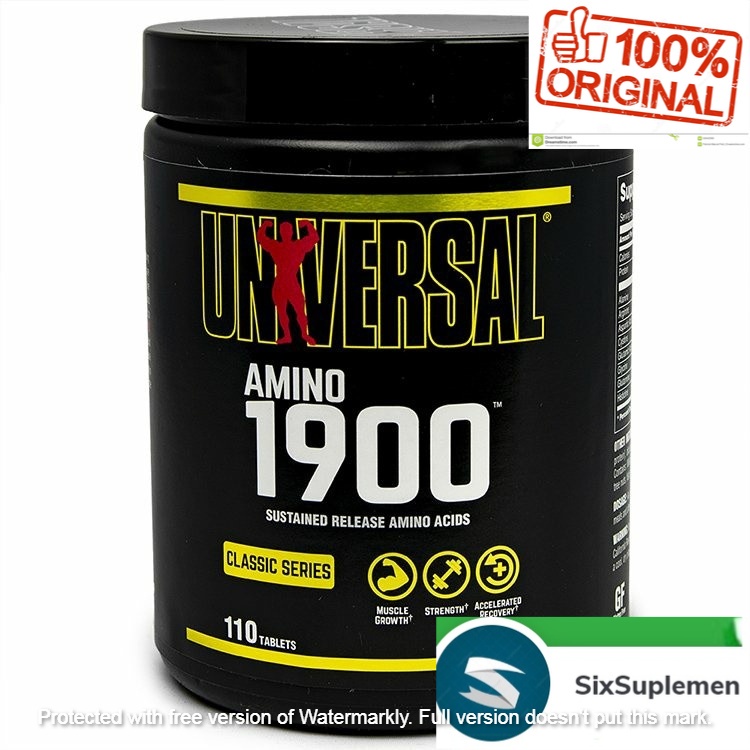 Universal Nutrition Amino 1900 110 tablets Beef