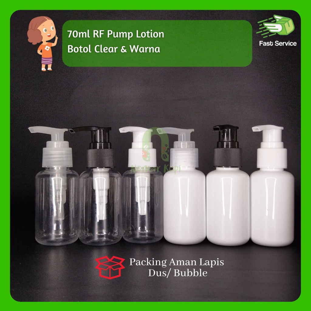 Botol 100ml RF Clear Pump Lotion