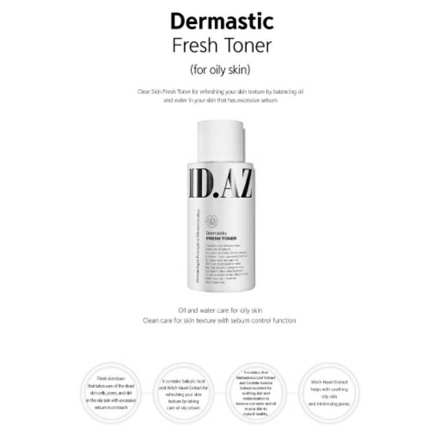 ID.AZ Dermastic Fresh Toner 120ml