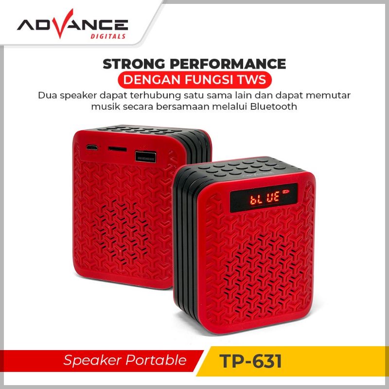 Speaker al quran advance TP-631 bluetooth + MURROTAL