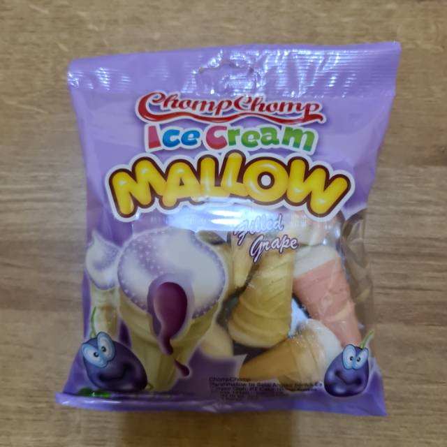 

Chomp Chomp Ice Cream Mallow Filled Blueberry 60g