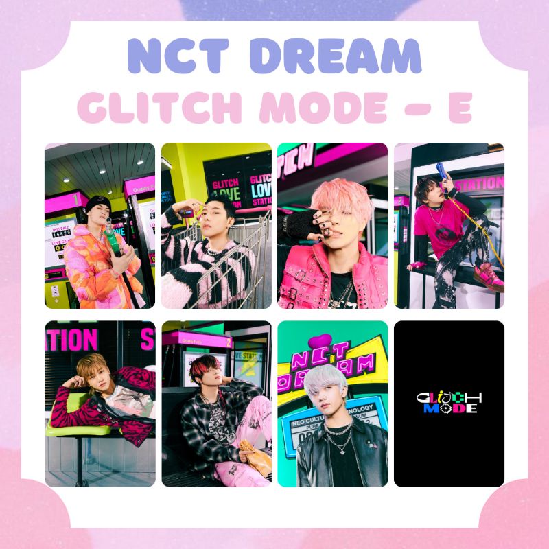 [NCT DREAM] PHOTOCARD NCT DREAM GLITCH MODE VER.