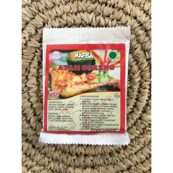 

Bumbu nafisa ayam goreng