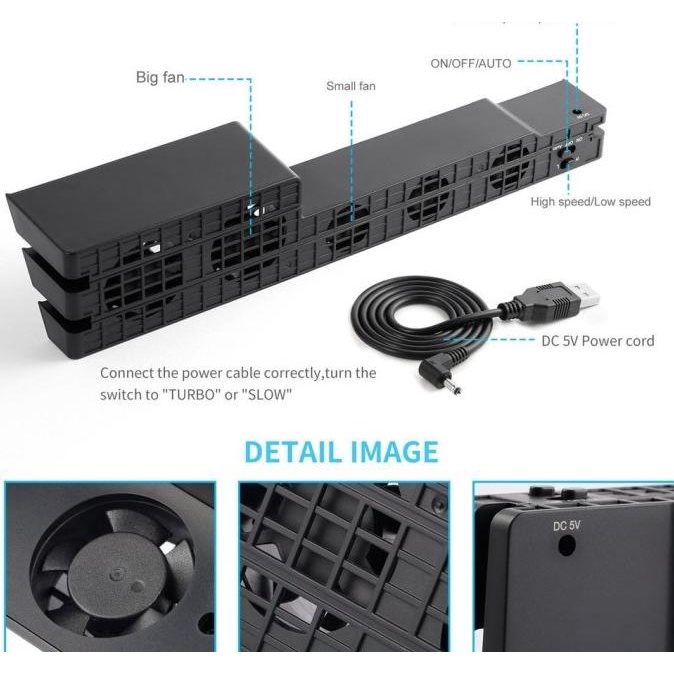 PS4 PRO INTELLIGENT COOLING FAN FOR PS4 PRO ORIGINAL DOBE