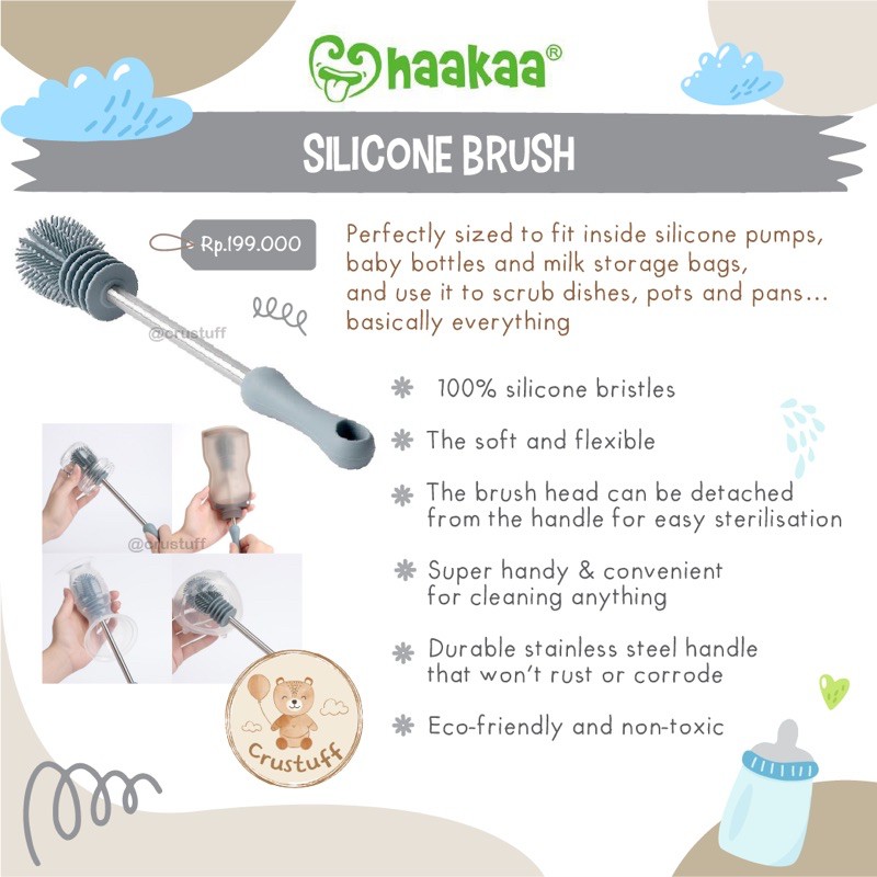 Haakaa Silicone Brush