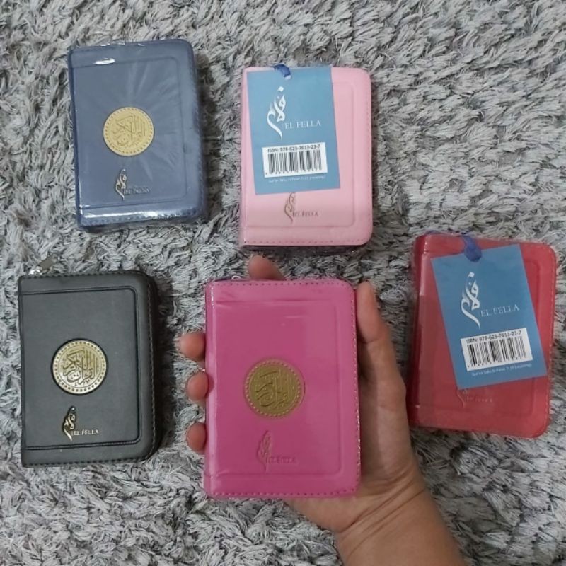 MUSHAF UTSMANI 15 BARIS ALQURAN MINI SAKU A7 RESLETING QURAN AL FALAH AYAT POJOK QURAN KECIL POCKET
