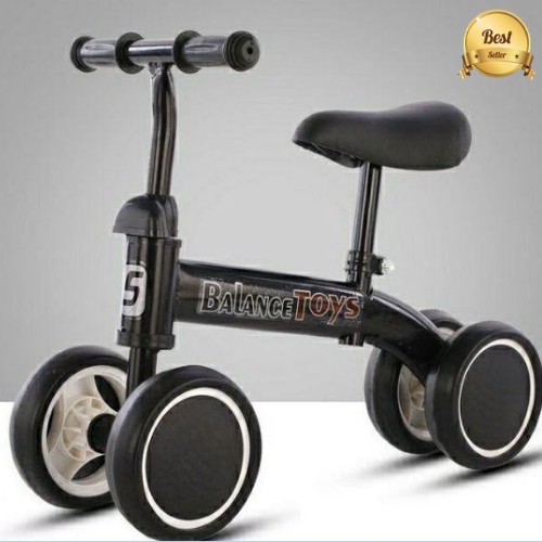 Khusus Exspedisi Sepeda Anak Pushbike Push Bike Balance Keseimbangan Evergreen Tanpa Pedal-5