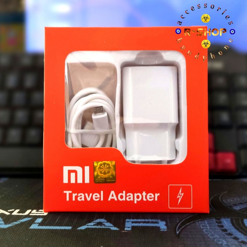 CHARGER  XIAOMI 2.A MICRO  FAST CHARGING - Charger Redmi 4x 5A 6A Redmi 5 plus Note 3 note 5