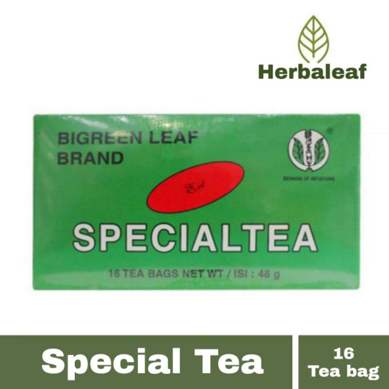 

Special tea - special tea extra strength bigreen leaf - teh pelangsing
