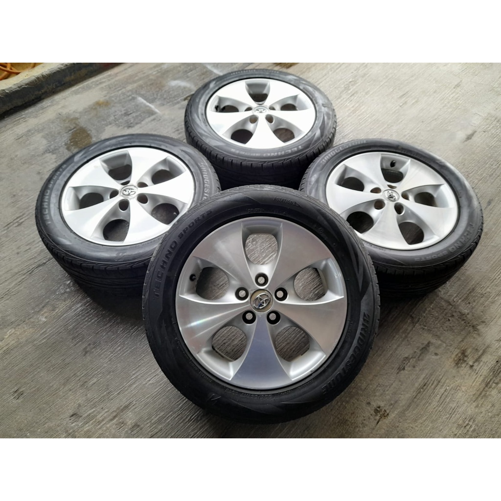 Velg Ring 17 Bekas Original Alphard Pcd 5x114,3 Plus Ban