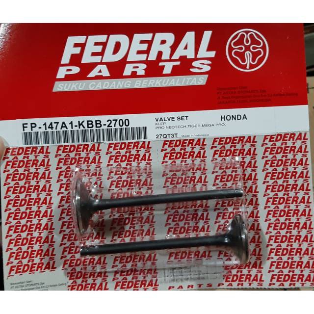 KLEP TIGER PAYUNG KLEP TIGER MEGA PRO KLEP SET TIGER MEGA PRO ASLI FEDERAL ASTRA BUKAN KW