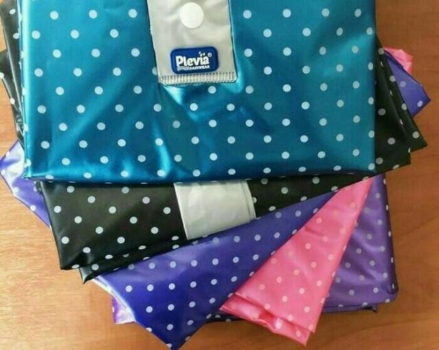 Jas Hujan Ponco Pop Plus Magic Pocket Plevia 850 polkadot  Poncho Motor Unisex