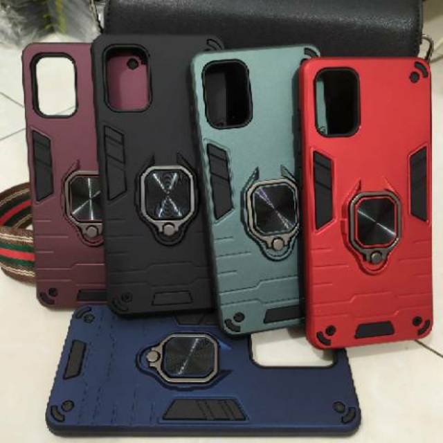 Samsung A71 iron armor case premium - Hardcase Iron Armor Ring Case