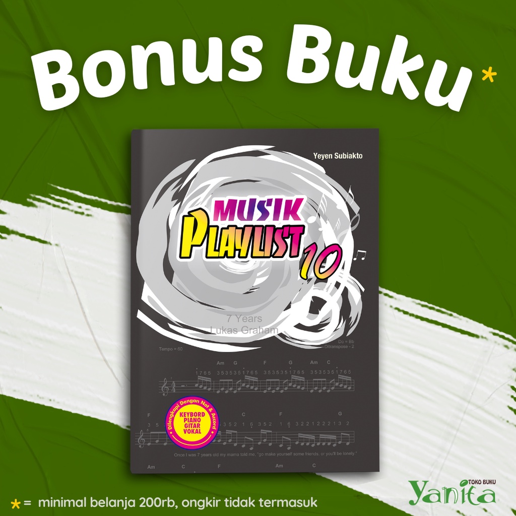 Yanita Buku Lagu Musik Playlist 10