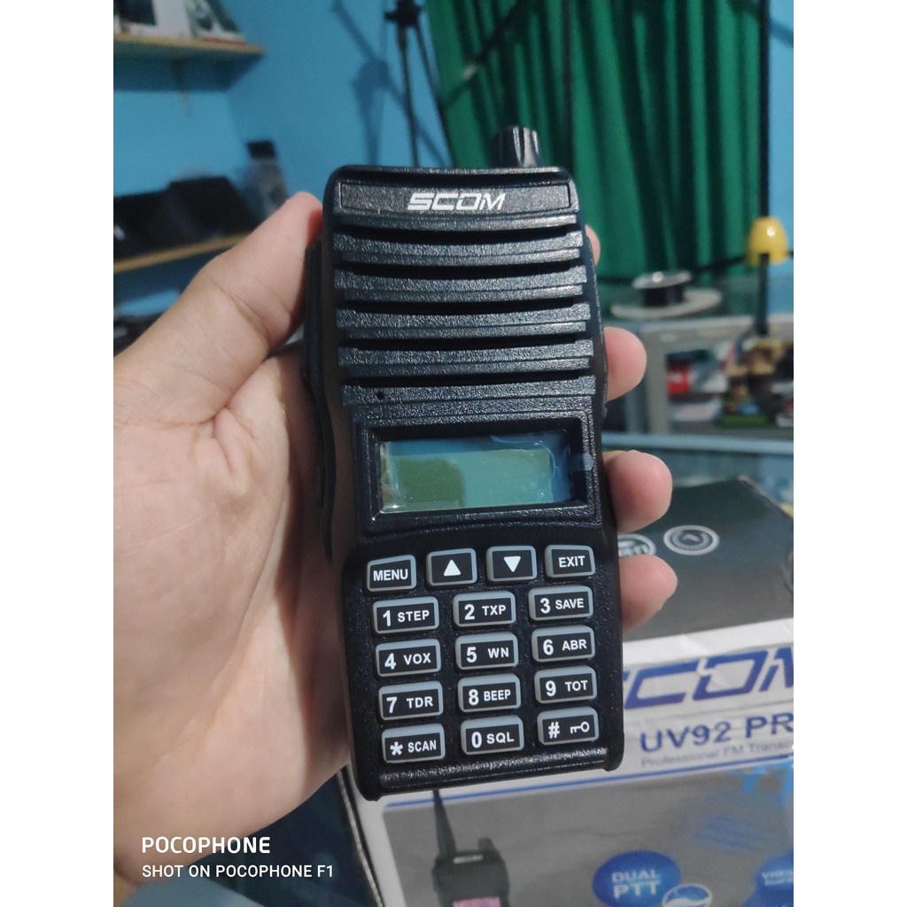 HT SCOM UV92 PRO HT Dual Band VHF UHF Premium Speaker Dual band Handy Talky Handy Talkie