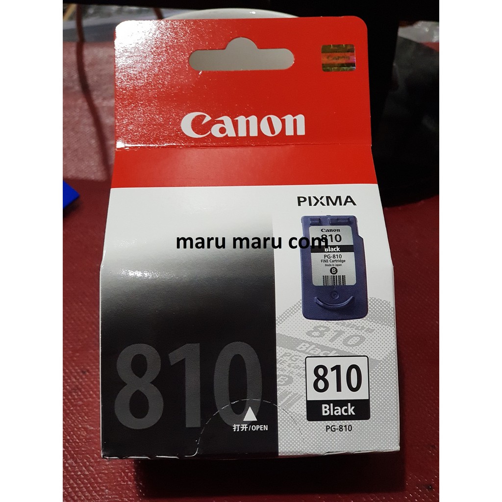 Tinta Canon PG 810 ori IP2770 MP287 MP258 MP237 Black