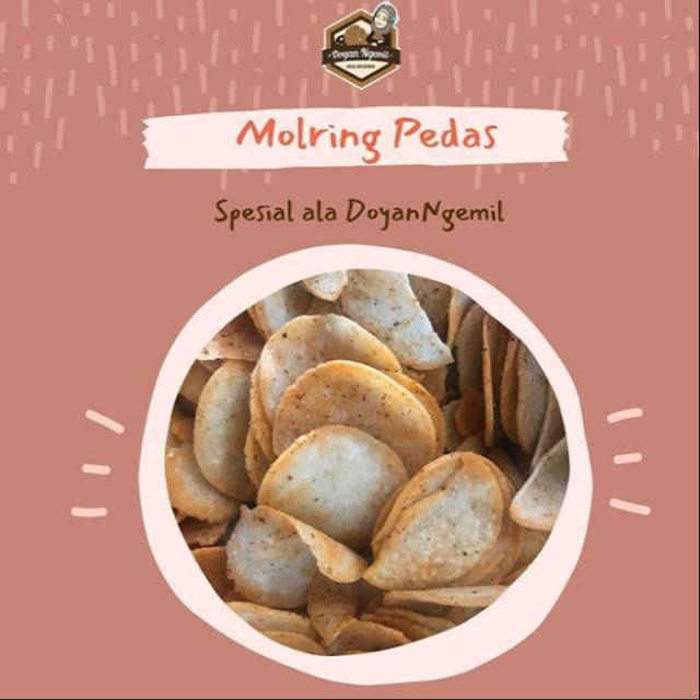 

Molring Pedas 250gr jajanan serba murah