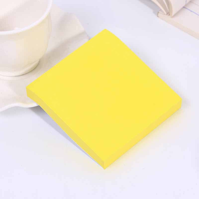 100 Lembar Sticky Note Warna Fluorescent Untuk Sekolah / Kantor