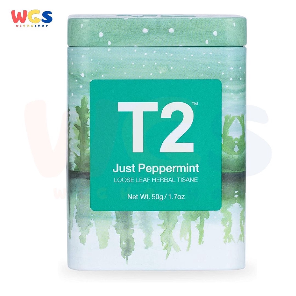 T2 Tea Just Peppermint Loose Leaf Herbal Tisane 50g