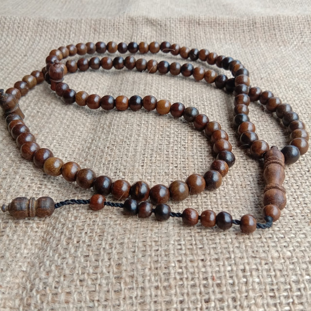 Tasbih Gaharu Asli 8mm  Tasbih Kayu Gaharu Wangi Tasbeh Kayu Gaharu Tasbih Kayu Gahrau Asli