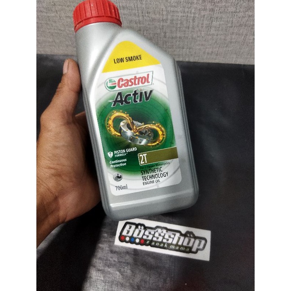 OLI CASTROL ACTIV 2T OLI SAMPING MOTOR 2TAK CASTROL ACTIV 700ml - Original CASTROL