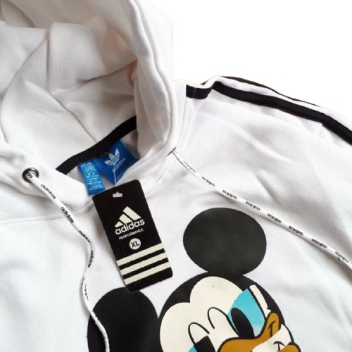 Jaket Sweater Hoodie ADDS X MICKEY – White Edition Fashion Trendy Casual Pria Good Brand Quality Stylish