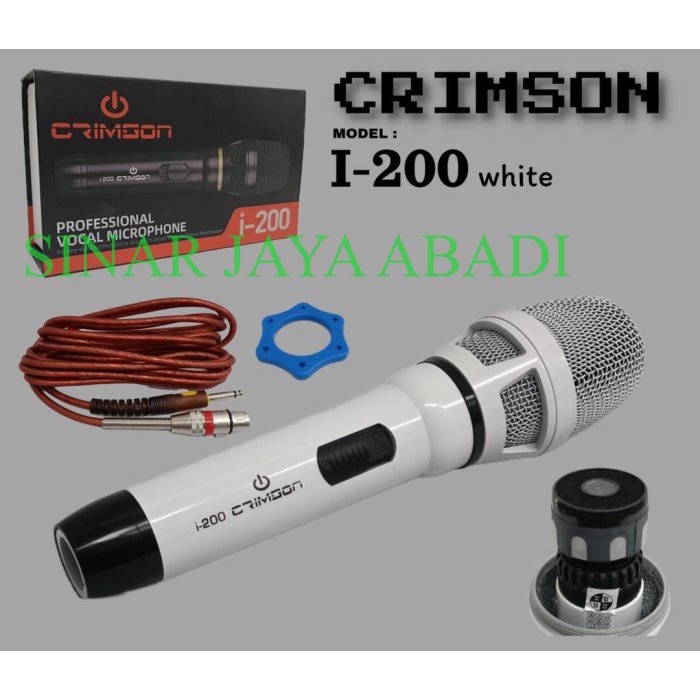 PROMO Mic Kabel Crimson i200 Original Crimson I 200