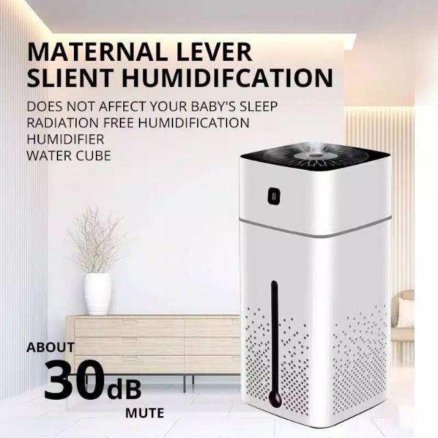 Humidifier Diffuser Kapasitas 1000ml Air Purifier USB Atomizer Ultrasonik Penjernih Udara Aroma