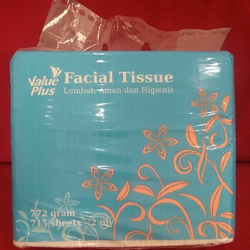 Value Plus Facial Tissue 772gram