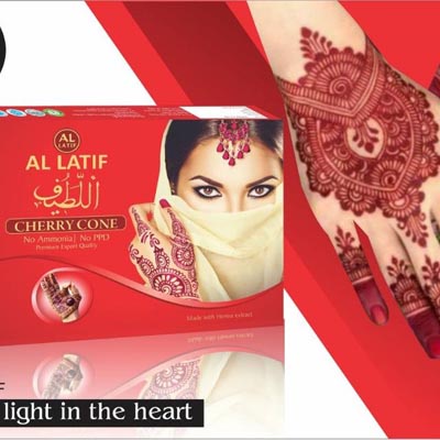 AL LATIF HENNA PASTE / HENNA HALAL 25GR BUKAN GOLECHA