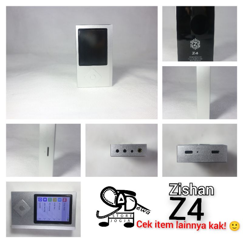 ZISHAN Z4 DAP DIGITAL AUDIO WAV FLAC DSD MP3 PLAYER PORTABLE