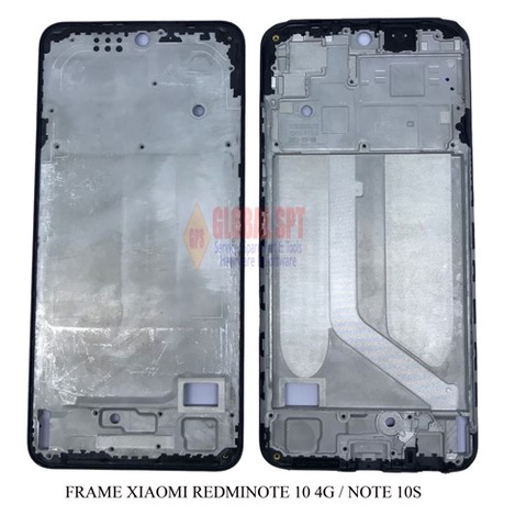 VERSI 4G / FRAME XIAOMI REDMINOTE 10 4G / TULANG TENGAH  / BEZZEL MIDDLE NOTE 10 4G / NOTE 10S