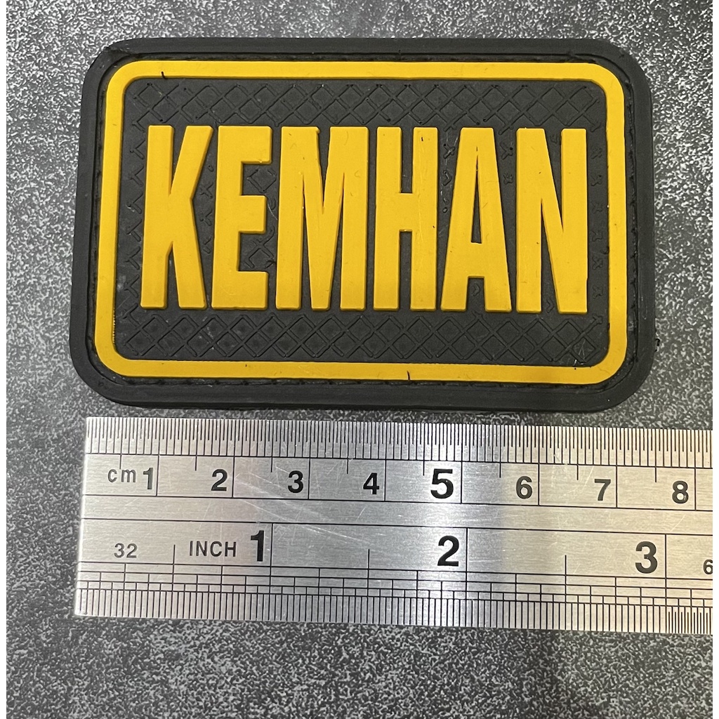 Patch Kemhan - Patch Velcro Kementrian Pertahanan - Prepetan Kemhan -  Velcro Karet