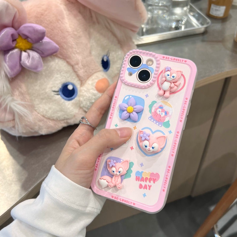 Case Motif Rubah 3d Untuk IPhone 12 13 11 Pro Max X Xs Max Xr 7 8 Plus Has4
