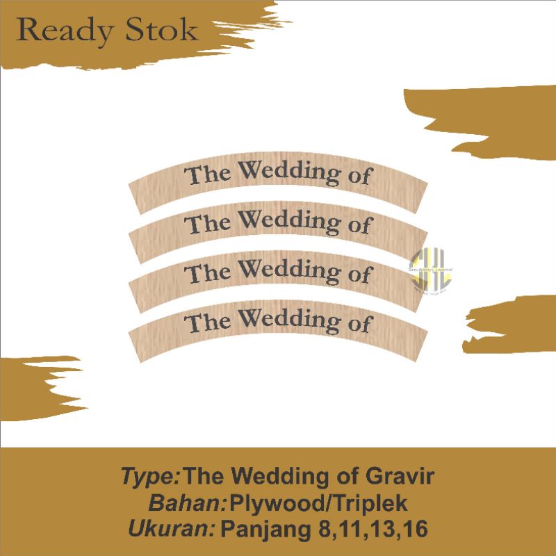 THE WEDDING GRAFIR PLYWOOD