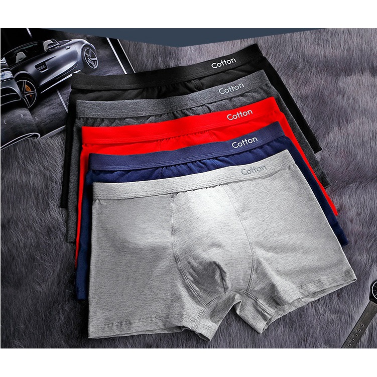 Celana Dalam Boxer cotton Impor Pria CD Underwear Sempak Pria Import Premium tebal berkualitas