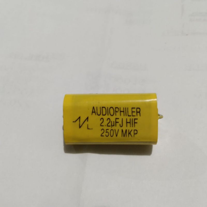 kapasitor milar 2,2uf .250volt audiophiler