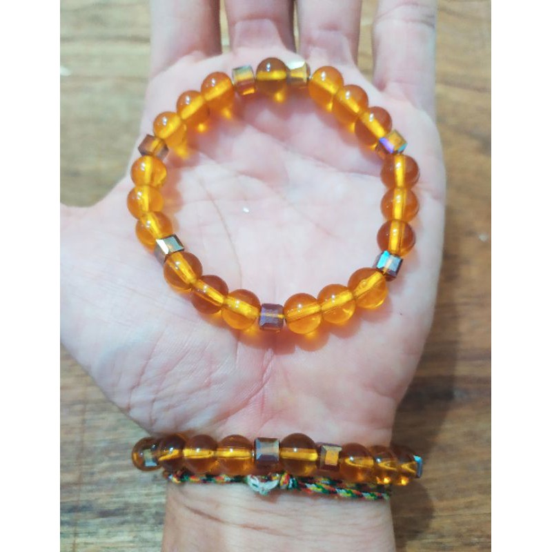 Gelang Batu Yellow Topaz