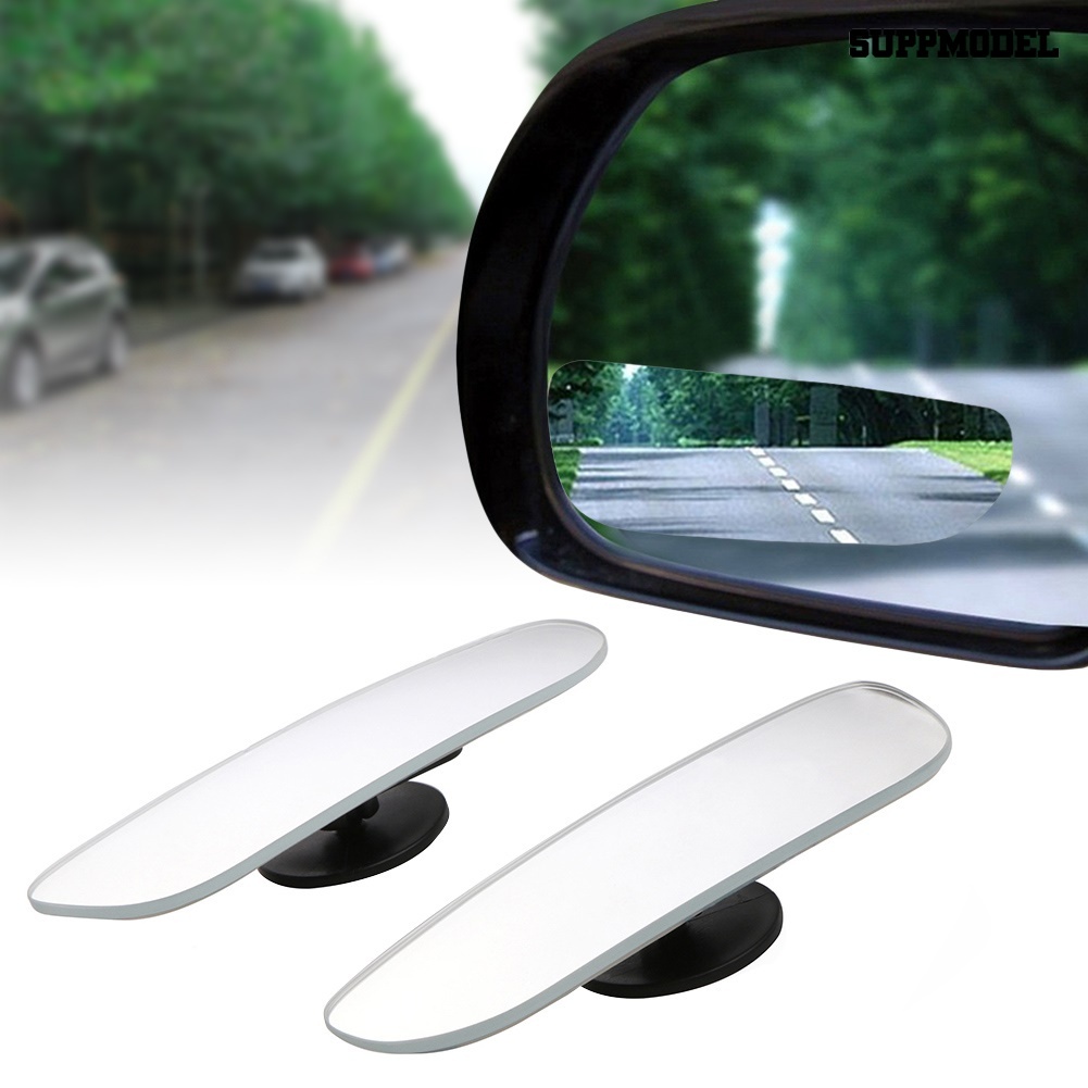2pcs Kaca Spion Mobil Universal Sudut Lebar Rotasi 360 Derajat