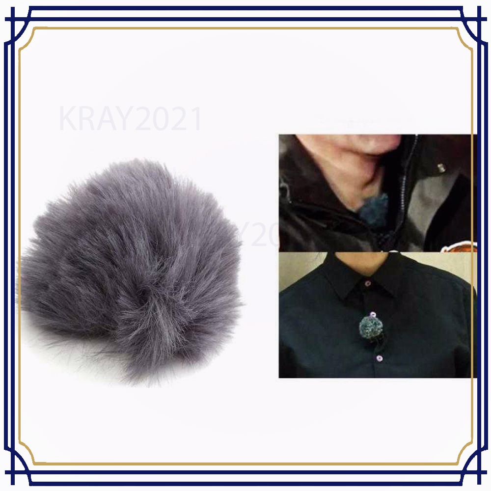 Lavalier Windscreen Cover Penutup Busa Mikrofon LM282