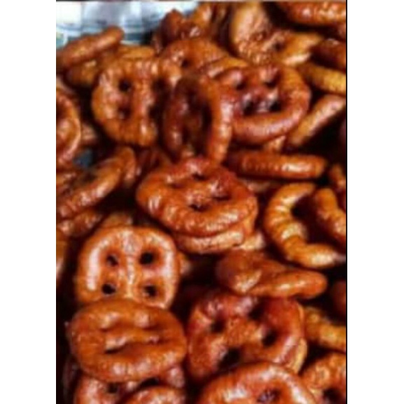 

kue cincin gula merah khas Martapura kalimantan selatan