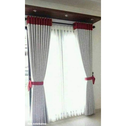 GORDEN BLACKOUT ORIGINAL  KOMBINASI DUA WARNA / GORDEN JENDELA / GORDEN PINTU
