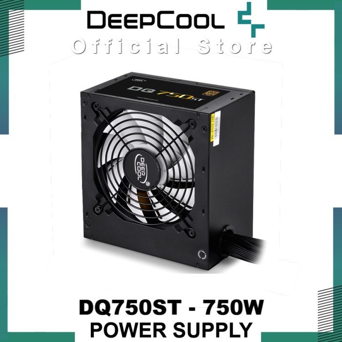 Deepcool Power Supply DQ750ST (Flat Cable) 750W 80 Gold