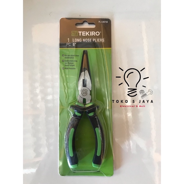 Tang lancip 6" tekiro / Tang tekiro / tang 6" tekiro / TEKIRO