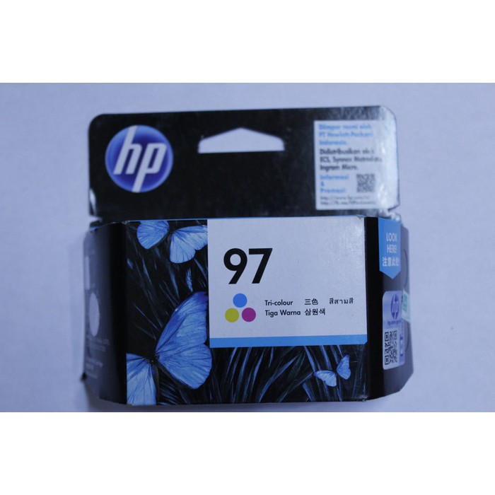 Tinta hp 97 color original harga obral